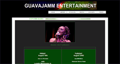 Desktop Screenshot of guavajamm.net